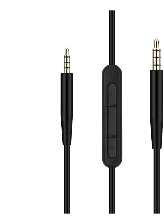 erorex Replacement Mic Cable For Bose 700 Quiet Comfort Qc45 Qc35 Qc25 Soundtrue Oe2 Ae2 Headphones Extension Cord With In Line Microphone Volume Control 3.5Mm To 2.5Mm  - Image 4