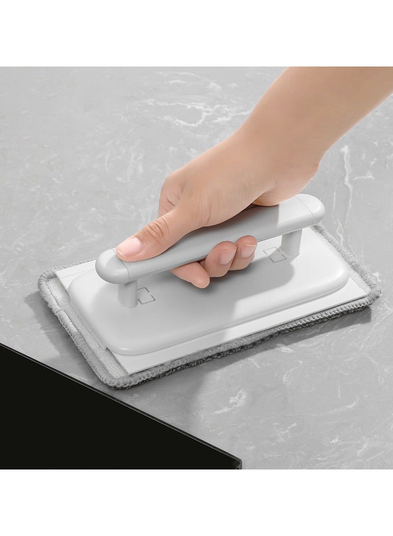 عام **طقم فرش تنظيف قابلة للإزالة للفتحات والنوافذ - مثالي لتنظيف عتبات النوافذ والزوايا الضيقة للأبواب والنوافذ** - Image 2