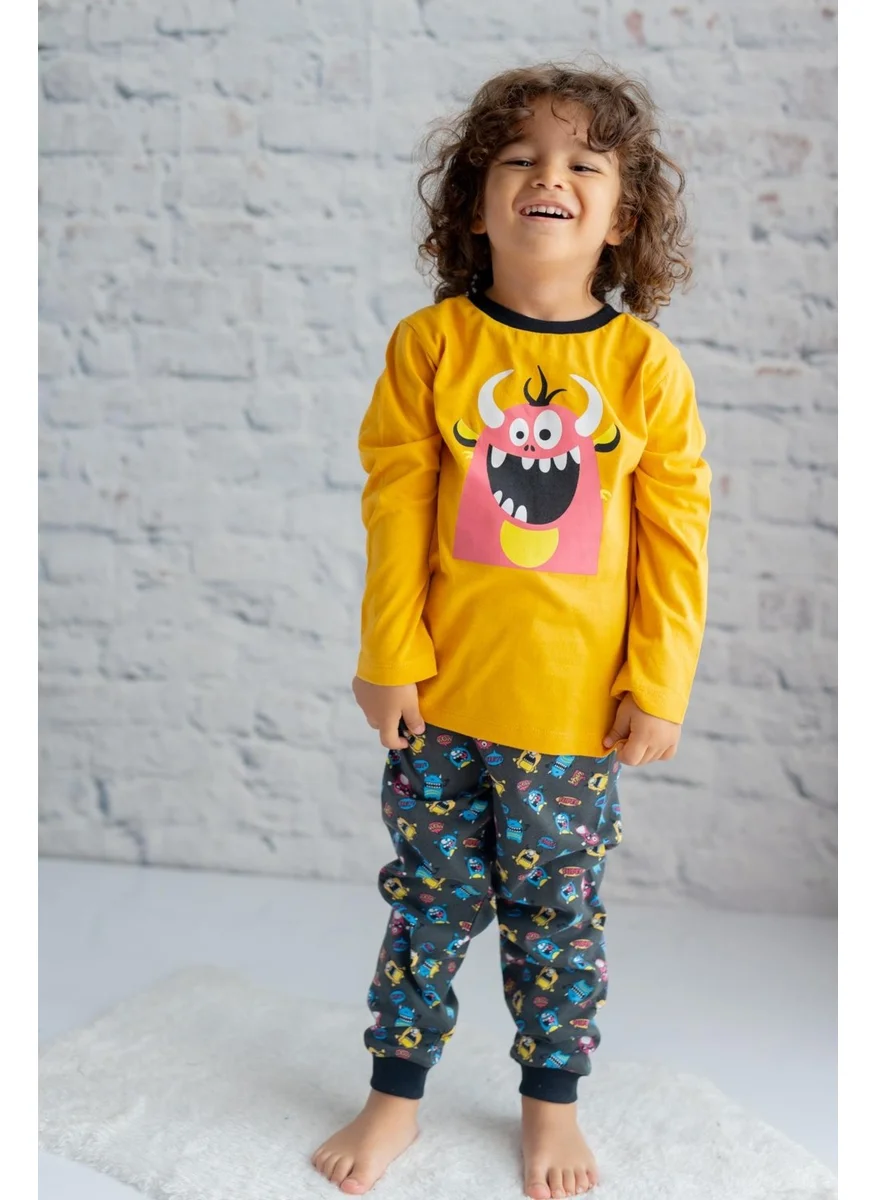 Zeyland Boys Monster Printed Pajama Set