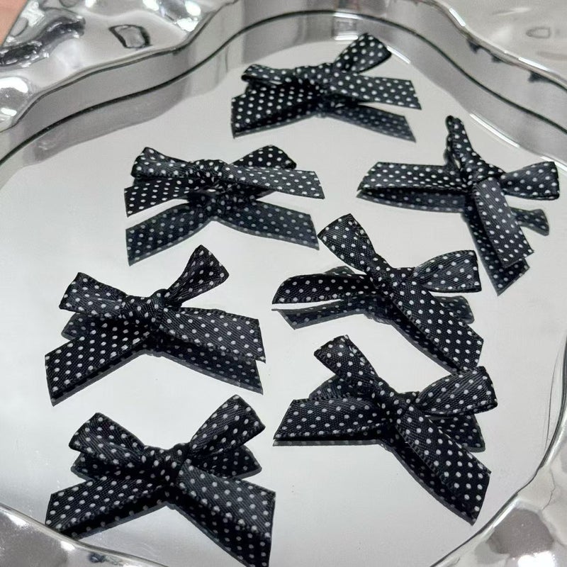 New Style Small Wave Point Bow Cute Lo Sense Bow Japanese Clothing Accessories Self-Made Design Multi-Use - Image 3