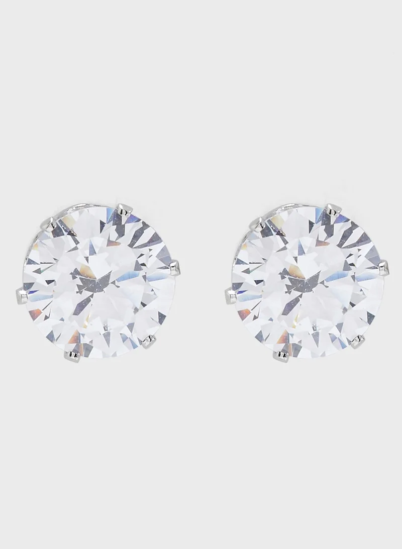 FOREVER 21 Oversized Cubic Zirconia Studs