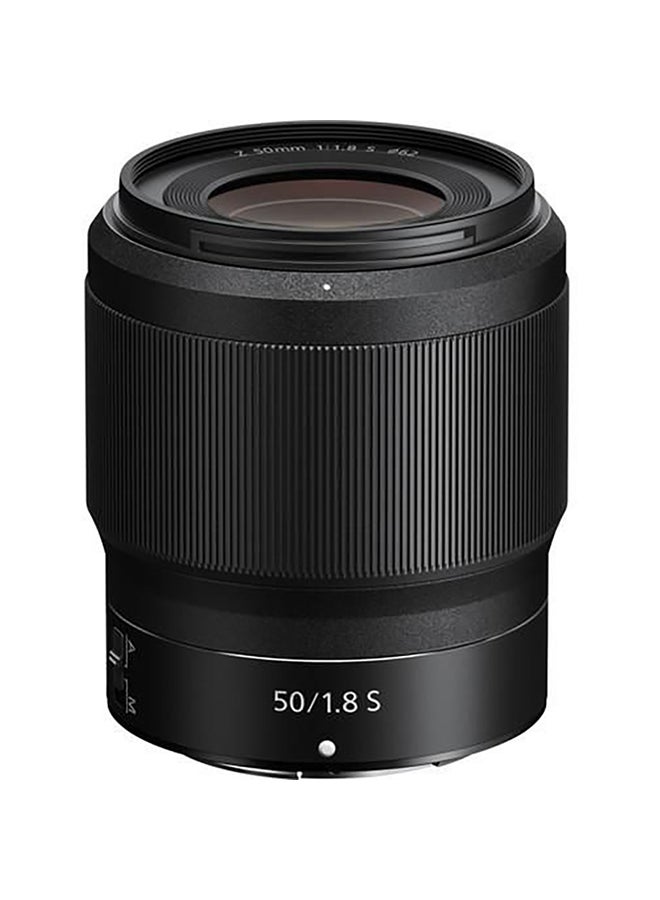 Nikon Nikkor Z 50mm F/1.8 S Plastic Telephoto Camera Lens 1.9inch Black - Image 1