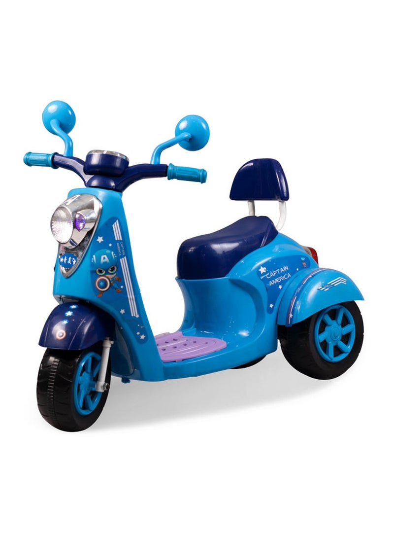 Frozen Electric Motorcycle Vespa Tricycle – QM-168 - Image 1
