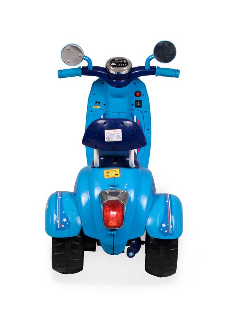 Frozen Electric Motorcycle Vespa Tricycle – QM-168 - Image 2