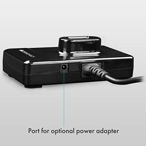 ZEBRONICS Zeb-100HB 4 Ports USB Hub for Laptop, PC Computers, Plug & Play, Backward Compatible - Black - Image 4