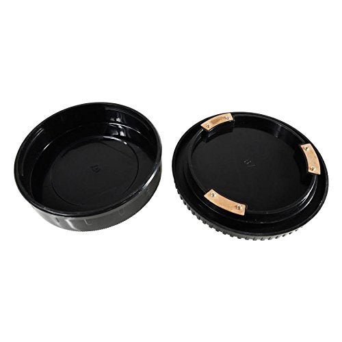 CamDesign Rear Lens Cap and Body Cap Set Compatible with Pentax 67 - Image 2