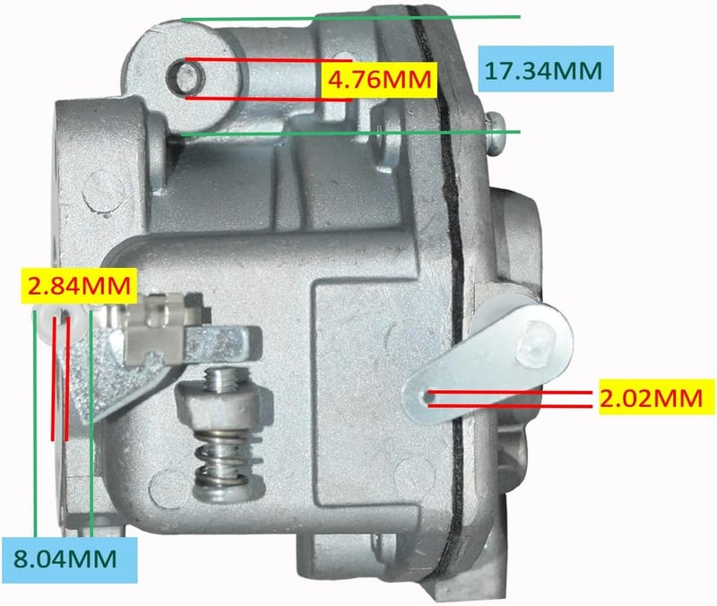 JDLLONG Carburetor Replacement for Briggs & Stratton Models 845906, 844041, 844988, 844039, 305442, 305445 - Image 5