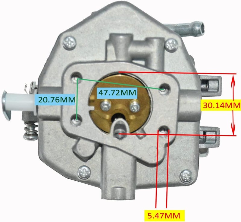 JDLLONG Carburetor Replacement for Briggs & Stratton Models 845906, 844041, 844988, 844039, 305442, 305445 - Image 2