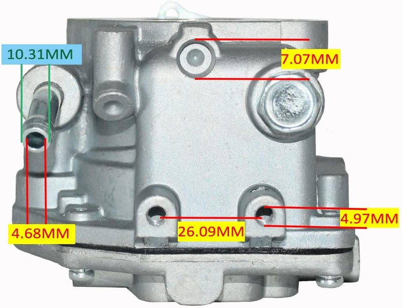 JDLLONG Carburetor Replacement for Briggs & Stratton Models 845906, 844041, 844988, 844039, 305442, 305445 - Image 4