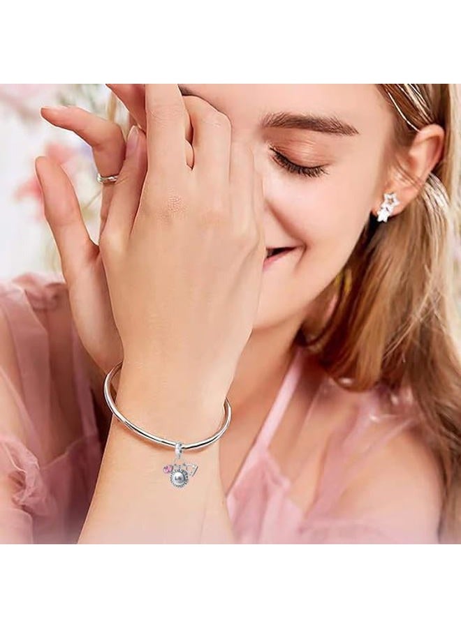 OutstandLong Scorpio Horoscope Zodiac Sign Teardrop Birthstone Birthday Charm Constellation Bead for Pandora Bracelet - Image 3