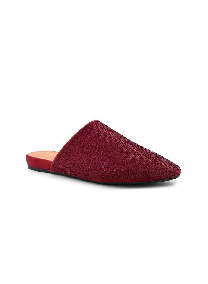Cuple Cuple Embellished Slip-On Mules