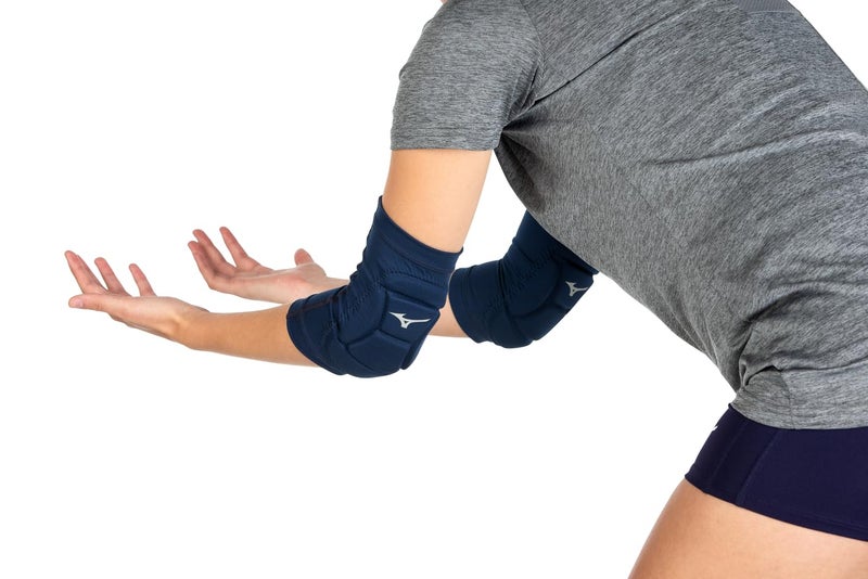 Mizuno وسادات مرفق ميزونو MZO، سوداء، صغيرة/متوسطة - Image 3