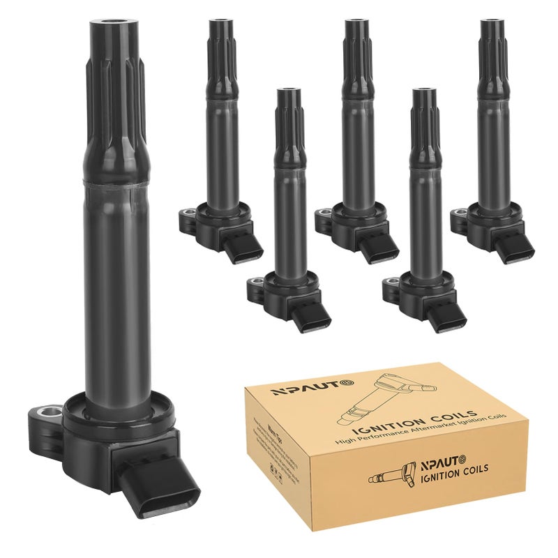 حزمة ملف الإشعال تناسب 35L V6 تويوتا كامري هايلاندر سيينا RAV4 أفالون 4Runner فينزا توندر لكزس RX350 ES350 IS250 IS350 GS350 RX450h GS450h 2007 2008 2009 2010 2011 2012 2013 2014 2015 2016