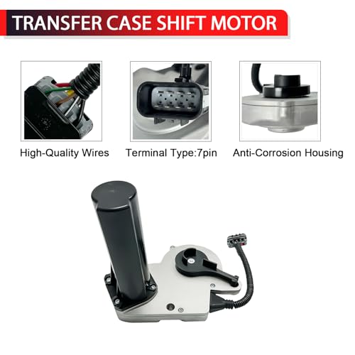 NITOYO 600-910 4WD Transfer Case Shift Encoder Motor Compatible with 2003-2010 Cadillac Escalade, Chevy Avalanche Silverado Suburban Tahoe, Dodge Ram, GMC Sierra Yukon, Replace # 12384980 19125571 - Image 4