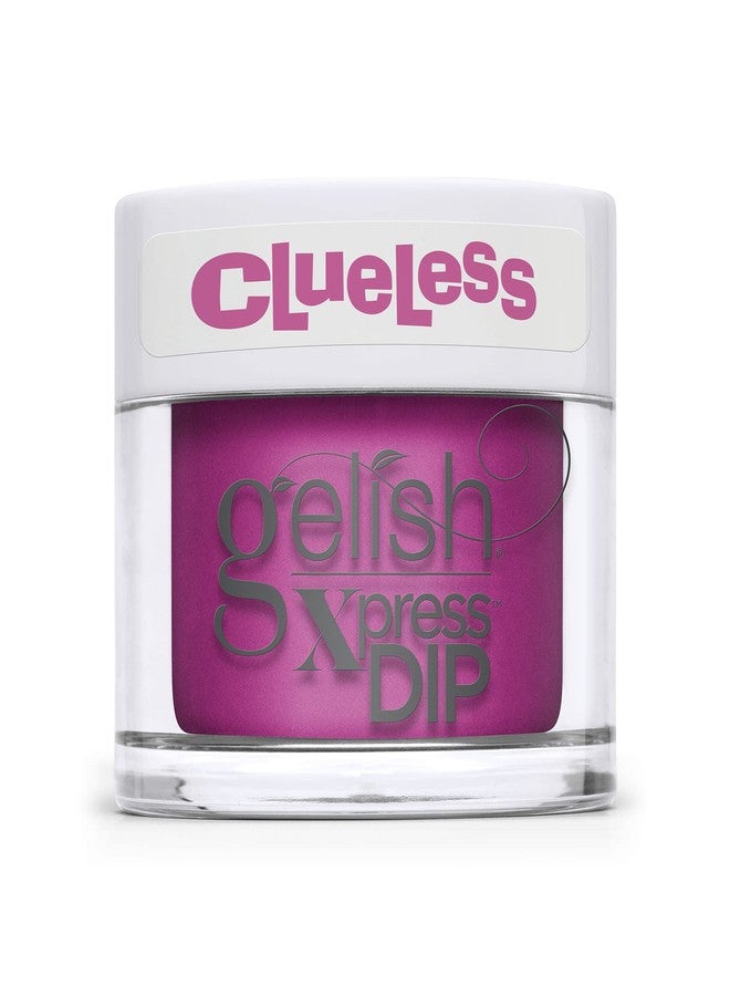 Gelish Dip Powder Clueless Collection (She's A Classic) Pink Nail Dip Powder, Pink Nail Powder, Dip Powder Colors, 1.5 ounce - Image 1