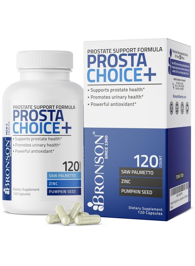 Bronson Prostate Health Support Supplement 120 Capsules - Image 1