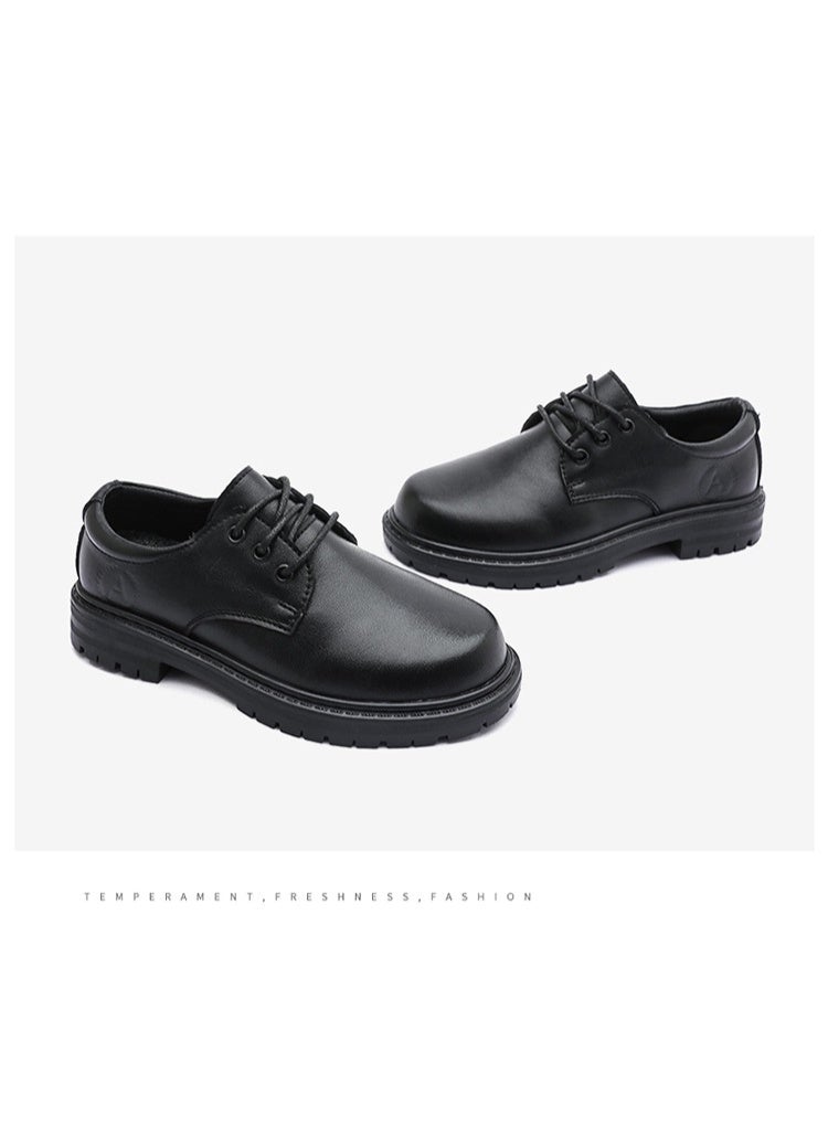 Shougu New Boys' Leather Shoes  - Image 4