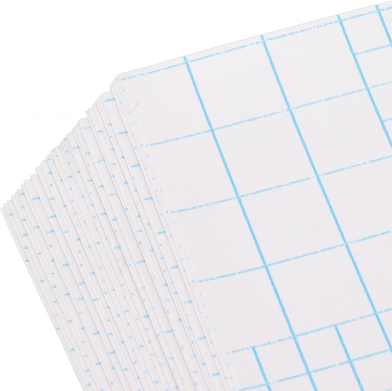 50 Sheets A4 Size Holographic Cold Laminating Film, Self Adhesive Cuttable Laminate Sheet for Badge Making, Oil Painting, and More (Matte Film) - Image 3
