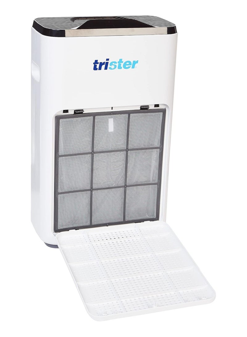 trister جهاز تنقية الهواء بنظام ترشيح متقدم مكون من 3 طبقات بما في ذلك فلتر HEPA وفلتر الكربون النشط، فائق الهدوء، وعرض جودة الهواء في الوقت الفعلي، يغطي مساحة من 14 إلى 24 مترًا مربعًا - Image 4