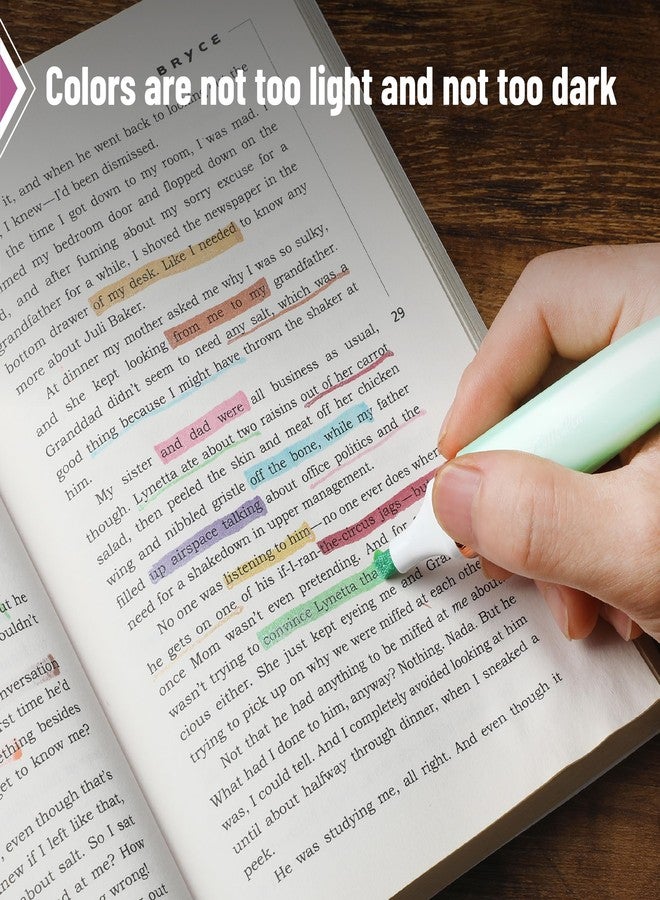 Mr. Pen- Highlighter, Glitter Highlighter, 8 pcs, Assorted color Highlighter, Cute Highlighters, Assorted Highlighters - Image 4