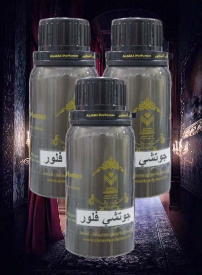 ALMAS PERFUMES 3 Pieces Perfume Oil Gucci Flora 100ML - Image 1