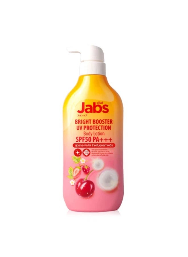 Jabs Bright Booster UV Body Lotion SPF50 PA+++ 450ml - Image 1