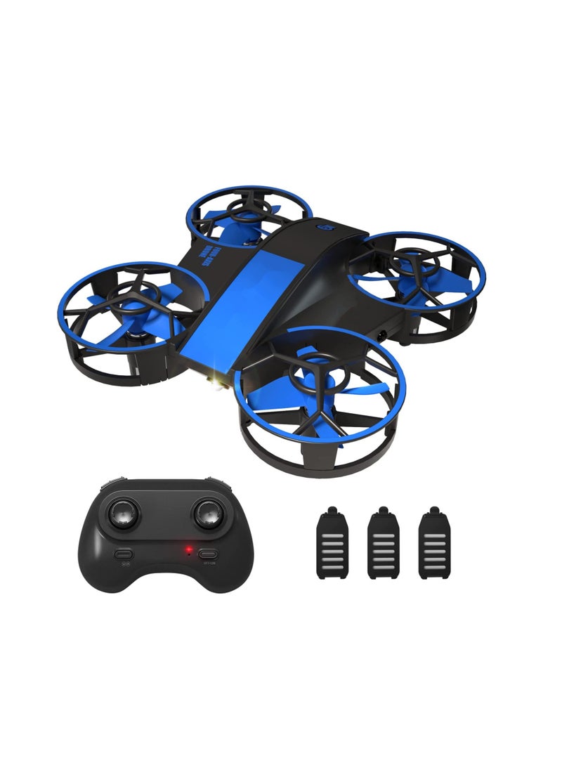 Generic Mini Drone for Kids and Beginners-Remote Control Quadcopter Indoor Helicopter Plane with 3D Flip, Auto Hovering, Headless Mode, 3 Batteries, Best Gift Toy for Boys & Girls  - Image 1