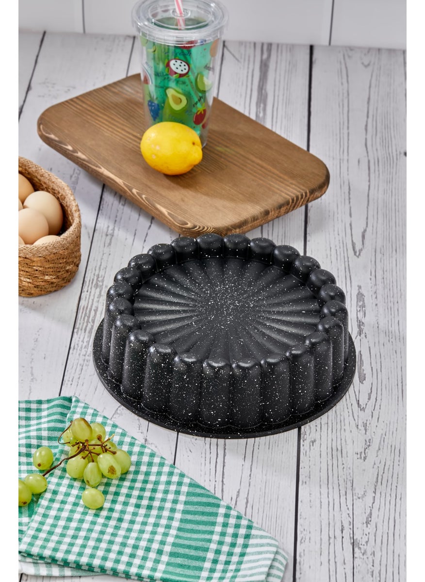 Granite Cast Iron Tart Mold Gray 26CM Boxed Sliced ​​Tart Pie Mold Gray Boxed - pzsku/Z778189F3B8FA333C1A67Z/45/_/1730739318/c9f4ed06-3339-41c4-b77d-ac86d4e8f37b