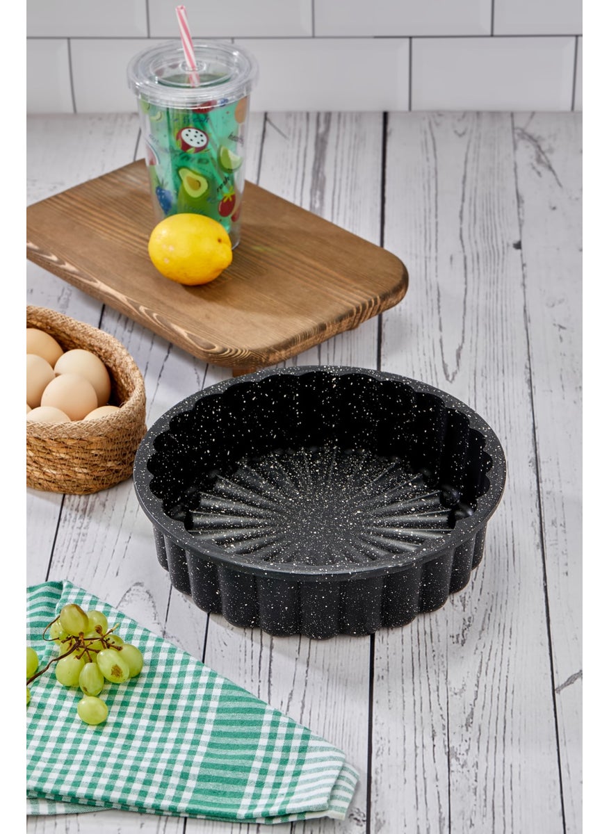 Granite Cast Iron Tart Mold Gray 26CM Boxed Sliced ​​Tart Pie Mold Gray Boxed - pzsku/Z778189F3B8FA333C1A67Z/45/_/1730739319/b01ded43-11b1-4a87-9e37-35e5a899039f