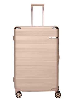 SENATOR Hard Case Luggage Trolley For Unisex ABS Lightweight Travel Bag 4 Double Wheeled Suitcase With Built In TSA Type Lock A5125 Milk Pink  - Image 2