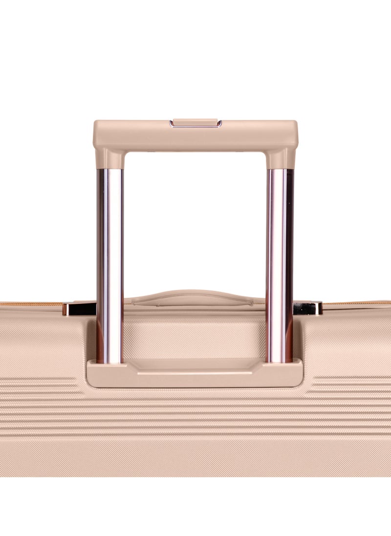 SENATOR - Hard Case Luggage Trolley For Unisex ABS Lightweight Travel Bag 4 Double Wheeled Suitcase With Built In TSA Type Lock A5125 Milk Pink - Image 1