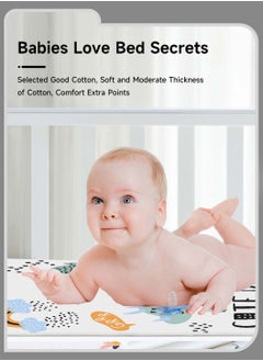 موفانت حفاضات الأطفال المقاومة للماء تغيير الحفاظات متعددة الوظائف تنظيف الحفاظات القابلة لإعادة الاستخدام للتنفس فراش تسرب برهان سلس أنطس للأطفال/البالغين/الحيوانات الأليفة  - Image 4