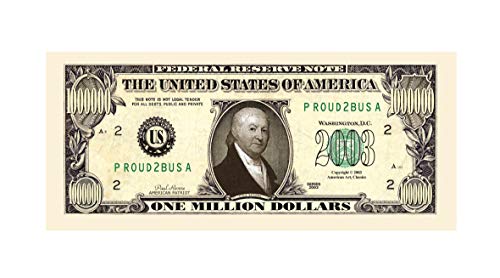 American Art Classics 5 Patriot Million Dollar Bill - Image 5