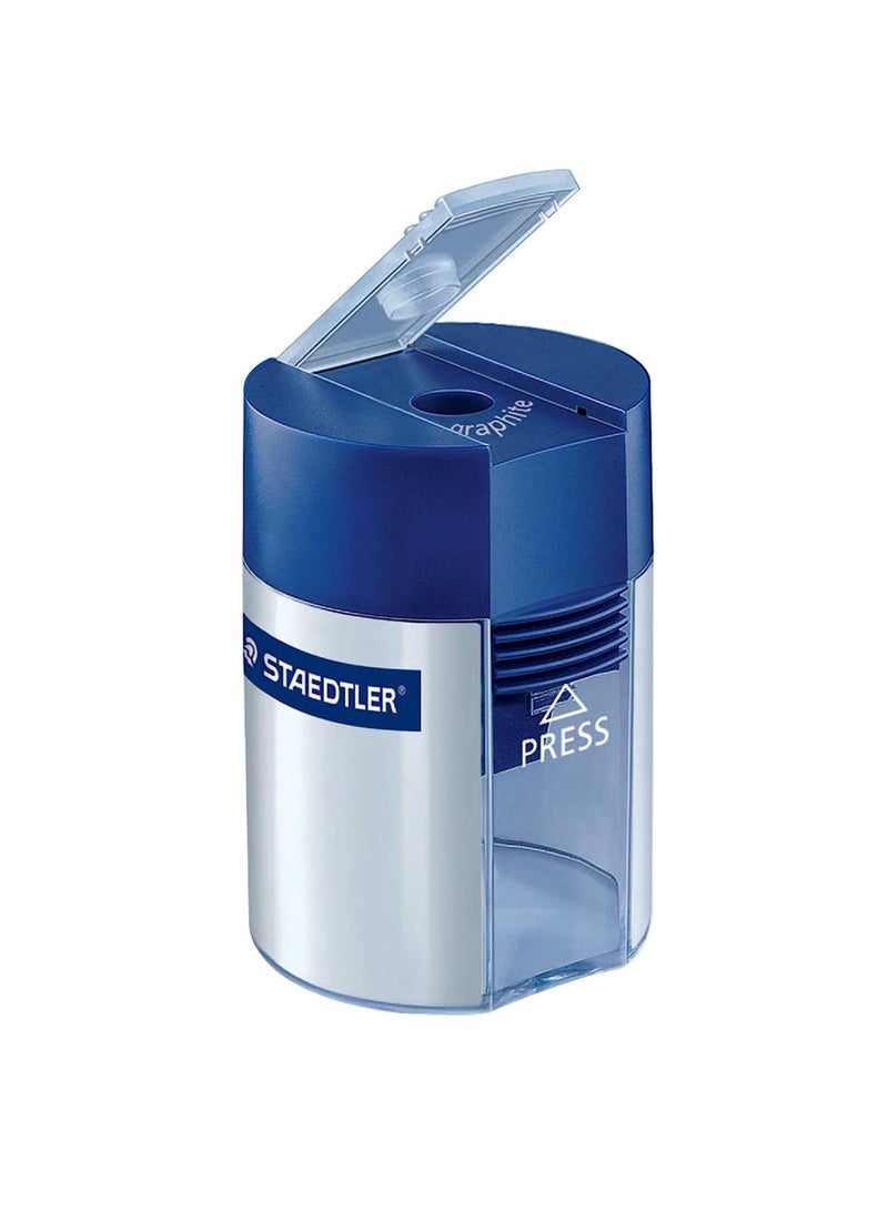 One Hole Tub Sharpener Blue/Silver