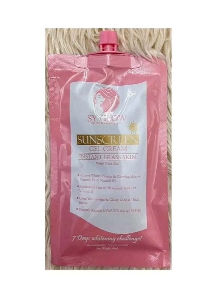 Generic Glass Skin Instant Sunscreen C Glow SPF 40  - Image 2