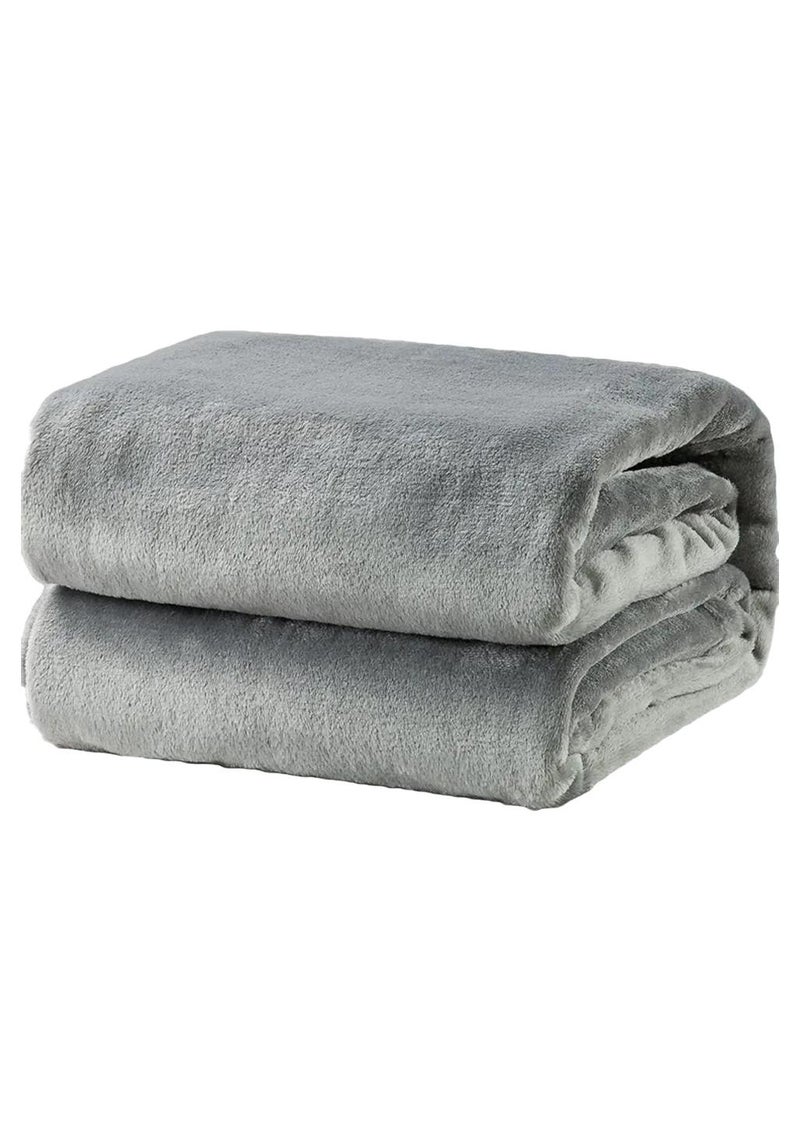 T G H Flannel Fleece Single Size 160x220cm for All Season Fluffy Blanket Warm Bed Blanket Throw for Sofa & Bed Comfortable and Soft Blanket - Image 1