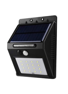 ANYM ANYM Solar Powered Cordless Garden 16 LED Lights Motion Sensor Light for Path and Security Waterproof Pack of 2  - Image 1