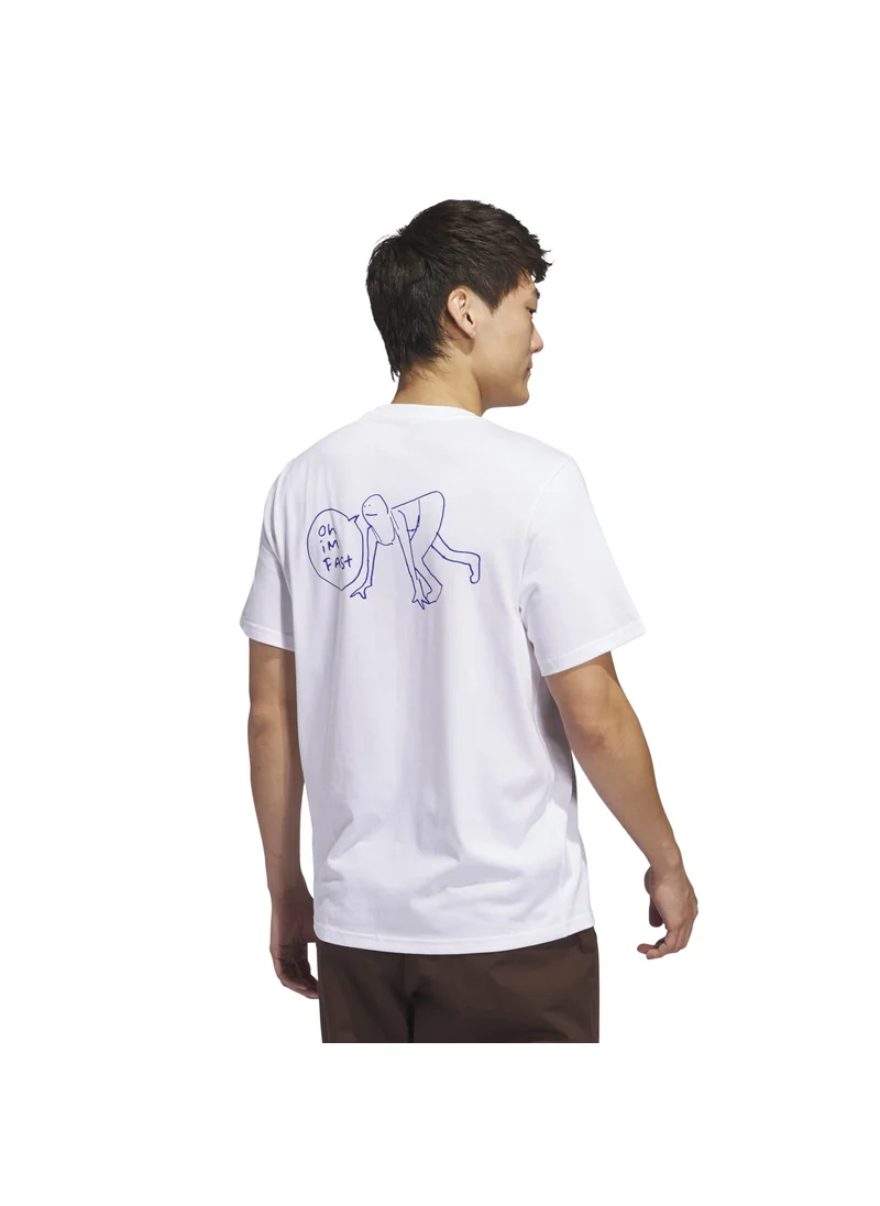 اديداس adidas SHMOO G TEE 2 White Originals Unisex T-SHIRTS