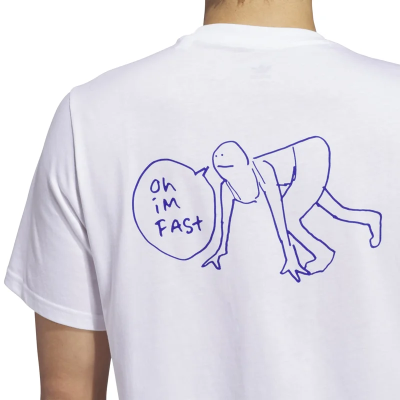 adidas adidas SHMOO G TEE 2 White Originals Unisex T-SHIRTS