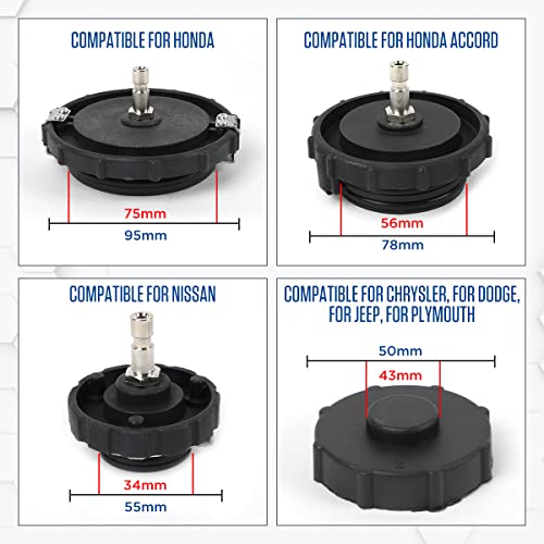 CMTOOL Brake Master Cylinder Bleeder Kit, 12PCS Brake Bleeder Adapter Set with Japanese Quick Connector, Compatible for Benz, Compatible for BMW, Compatible for Ford, Compatible for Tesla - Image 3