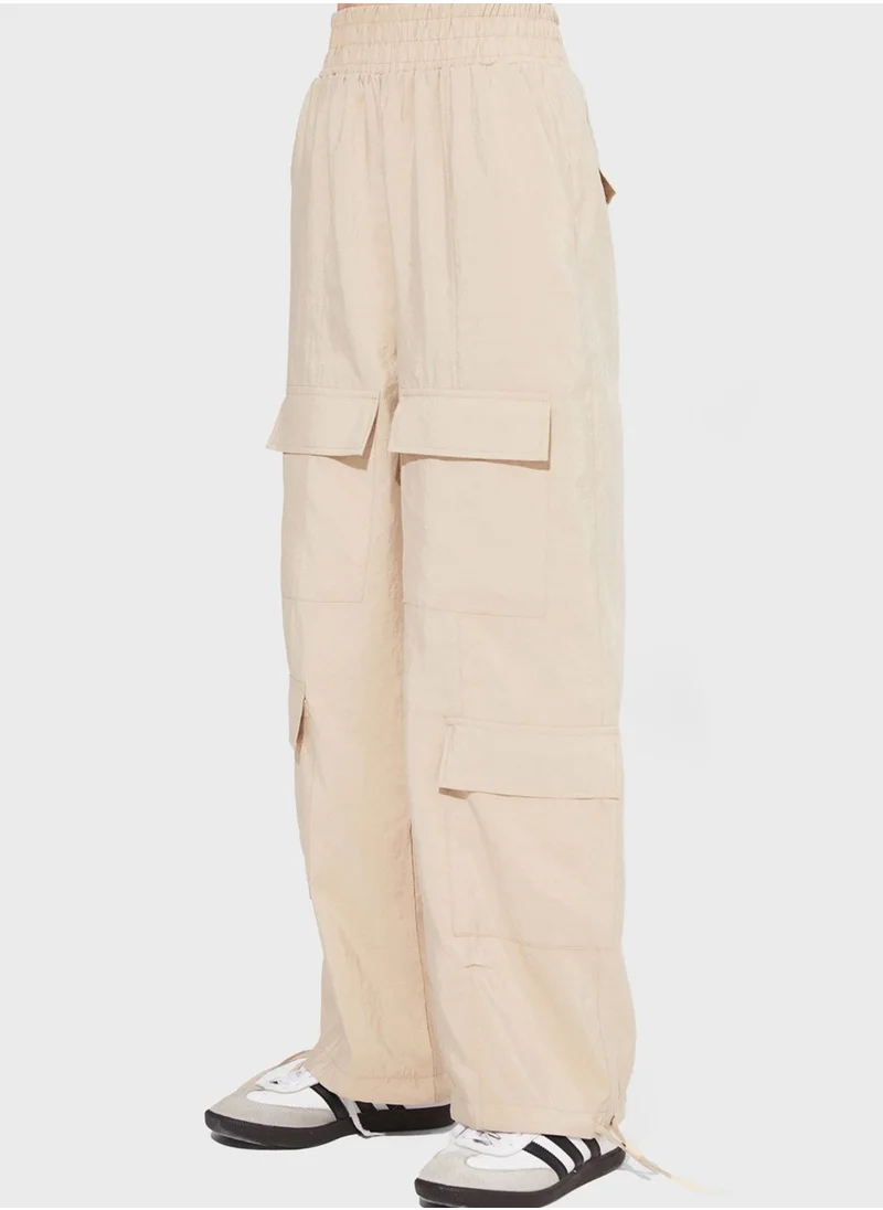 جون High Waist Pants