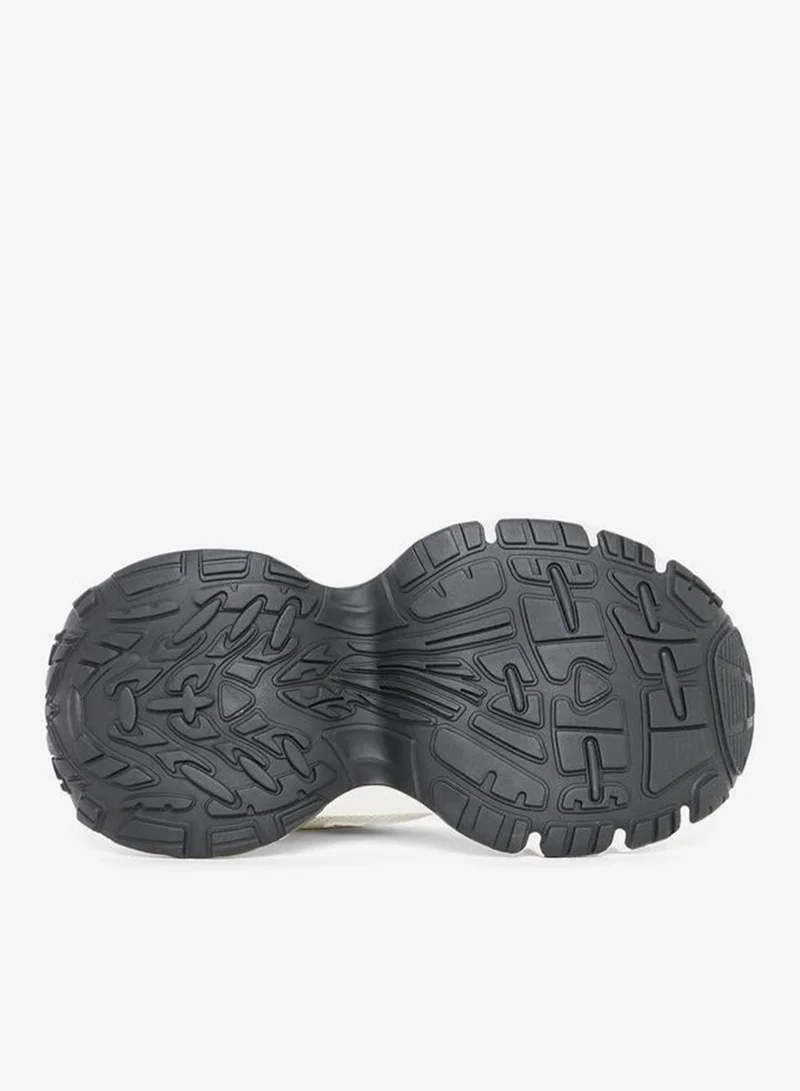 ستايلي اكتيف حذاء سنيكرز شانكي بتفاصيل شبكية