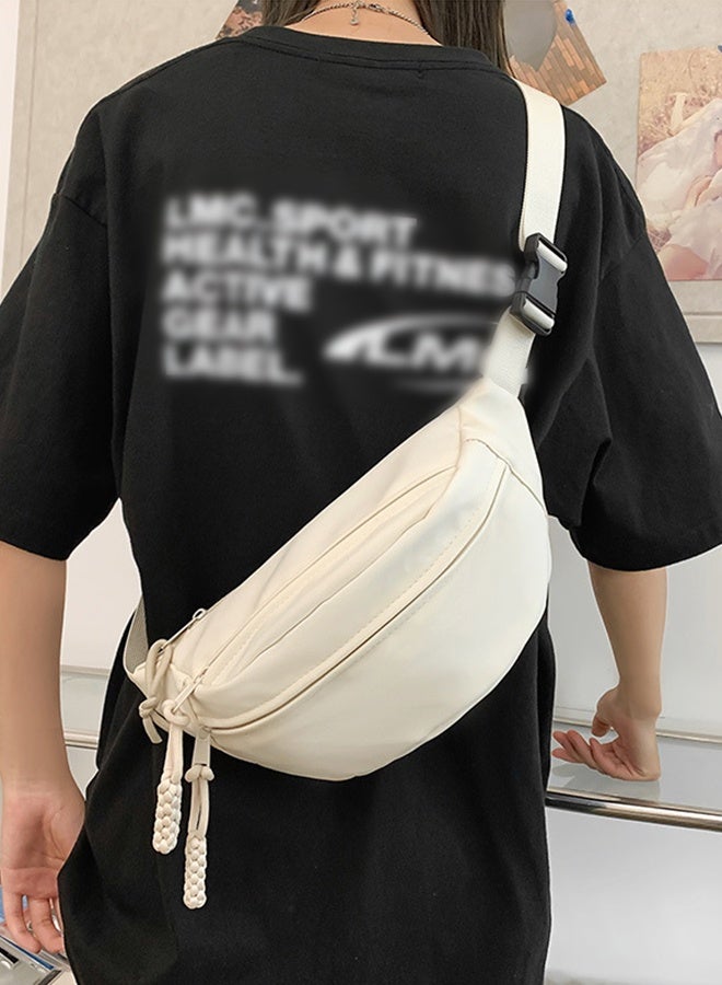 DUNISO Waist Pack for Women, Crossbody Waist Bag Pack Belt Bag for Travel Walking Running Hiking Cycling, Pouch Hip Bum Bag Chest Bag with Adjustable Strap For Gym Fitness Workout Travel Work Commuting - Image 3