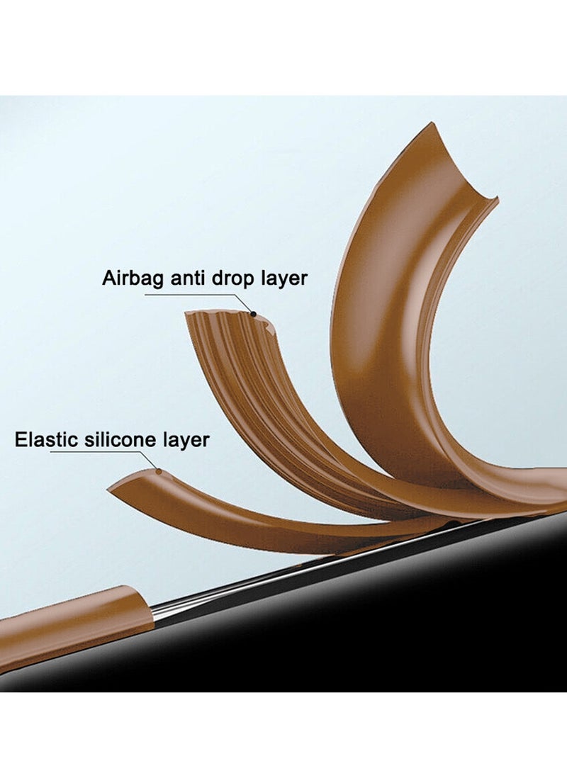 دبليو تيك غطاء خلفي صلب من خشب القيقب لهاتف Infinix Hot 60 5G 2025 بنقشة خشبية وحافظة مغناطيسية قوية وحماية للصدمات ودعم Magsafe (MCMPMN) - Image 5