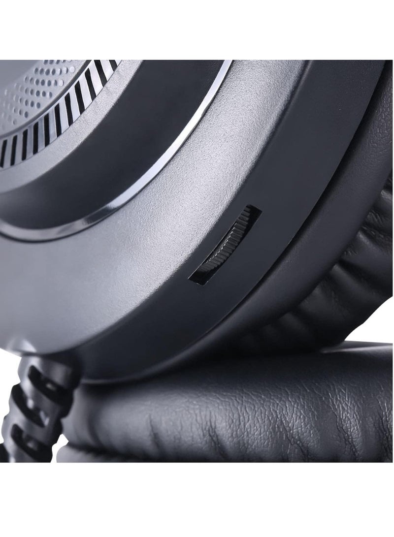 Xtrike Me GH-509 - Wired Stereo Gaming Headset with Microphone and RGB Backlight Black - Image 3