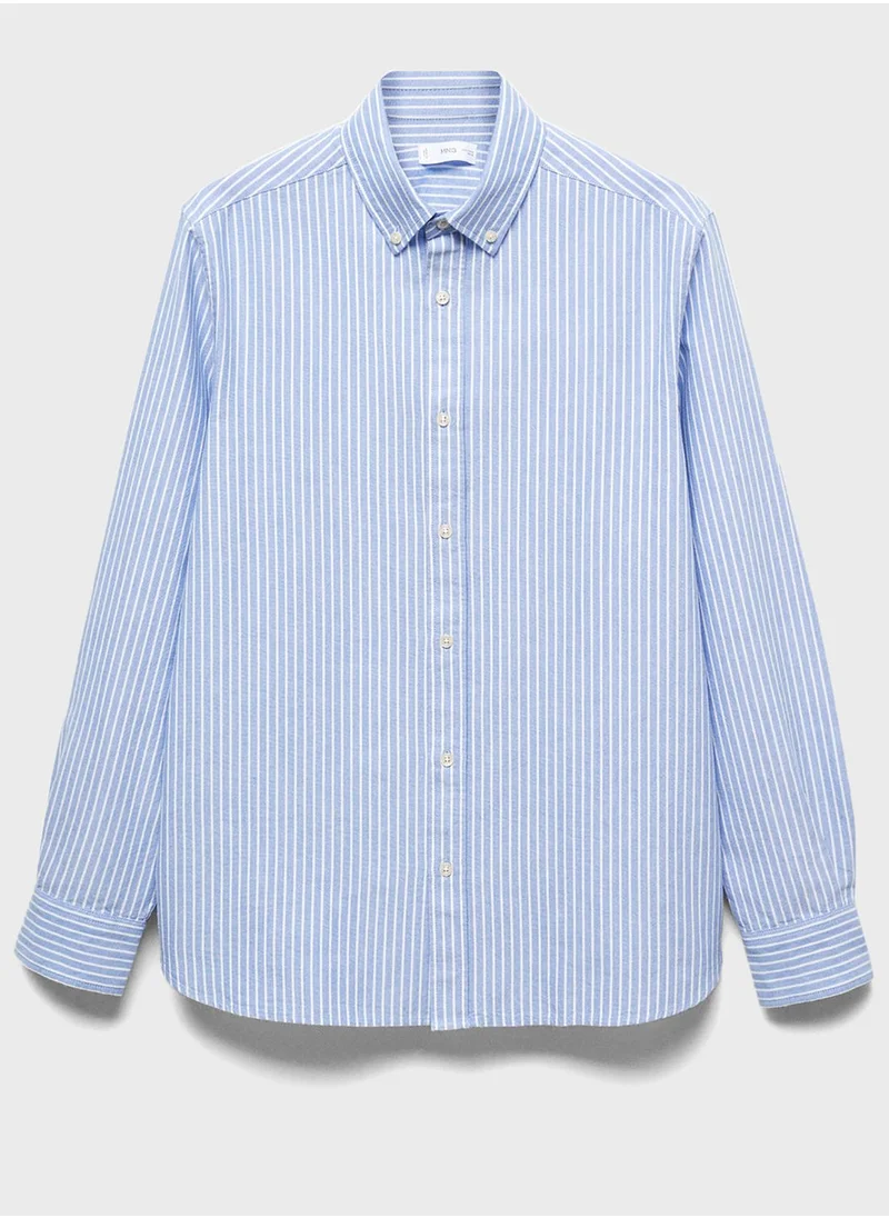 مانجو Youth Stripe Regular Fit Shirt