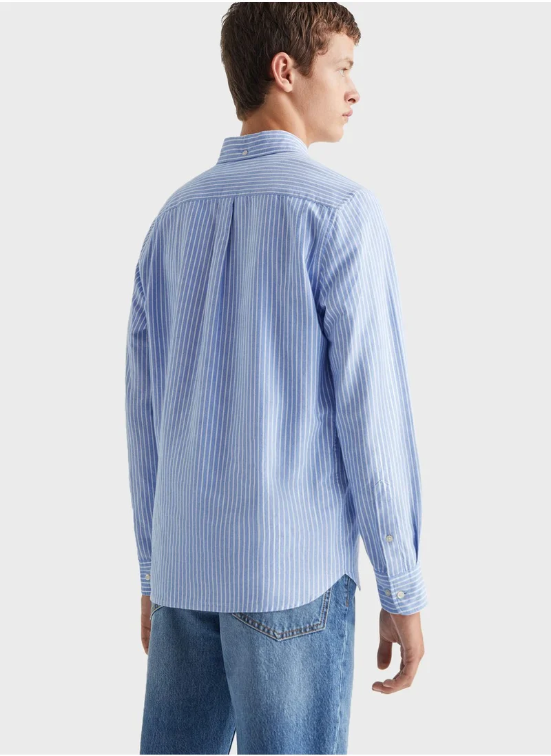 مانجو Youth Stripe Regular Fit Shirt