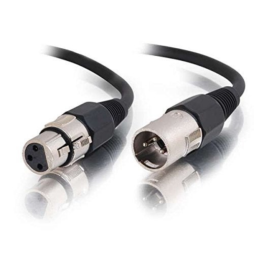 C2G Legrand XLR Cables, Black XLR Audio Cable, XLR Cables 6ft, XLR to XLR Cable, Male to Female, 1 Count, C2G 40059 - Image 2