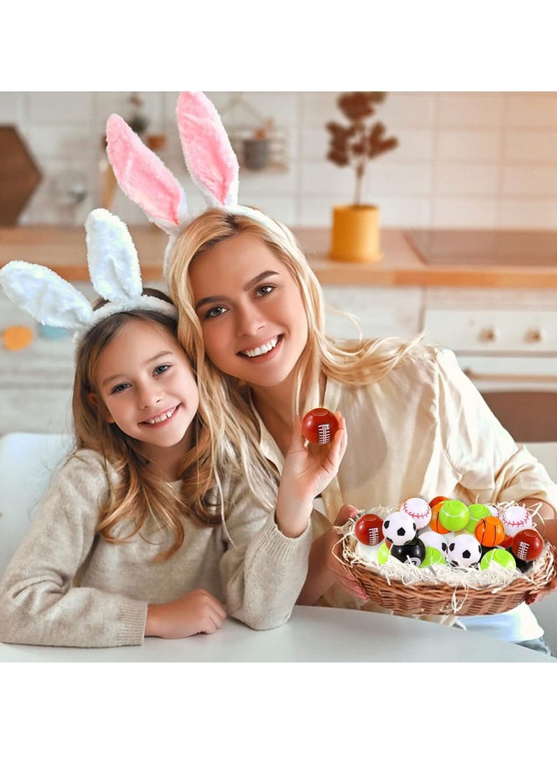 Sports Balls Party Favors for Kids 4-12, 32 Pack Fidget Spinner Return Gifts, Goodie Bag Stuffers, Treasure Box Toys for Classroom Prizes - Image 4