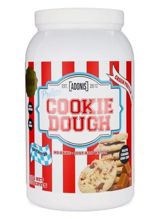 Cookie Dough, Casein Protein Salted Caramel Choc Chip Flavor, 1kg